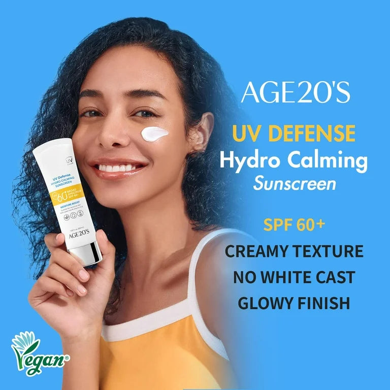 UV Defense Hydro Calmin G Sun Screen SPF60 50ml | Bloqueador solar facial
