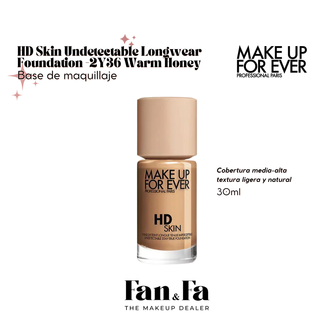 HD Skin Undetectable Longwear Foundation | Base de maquillaje