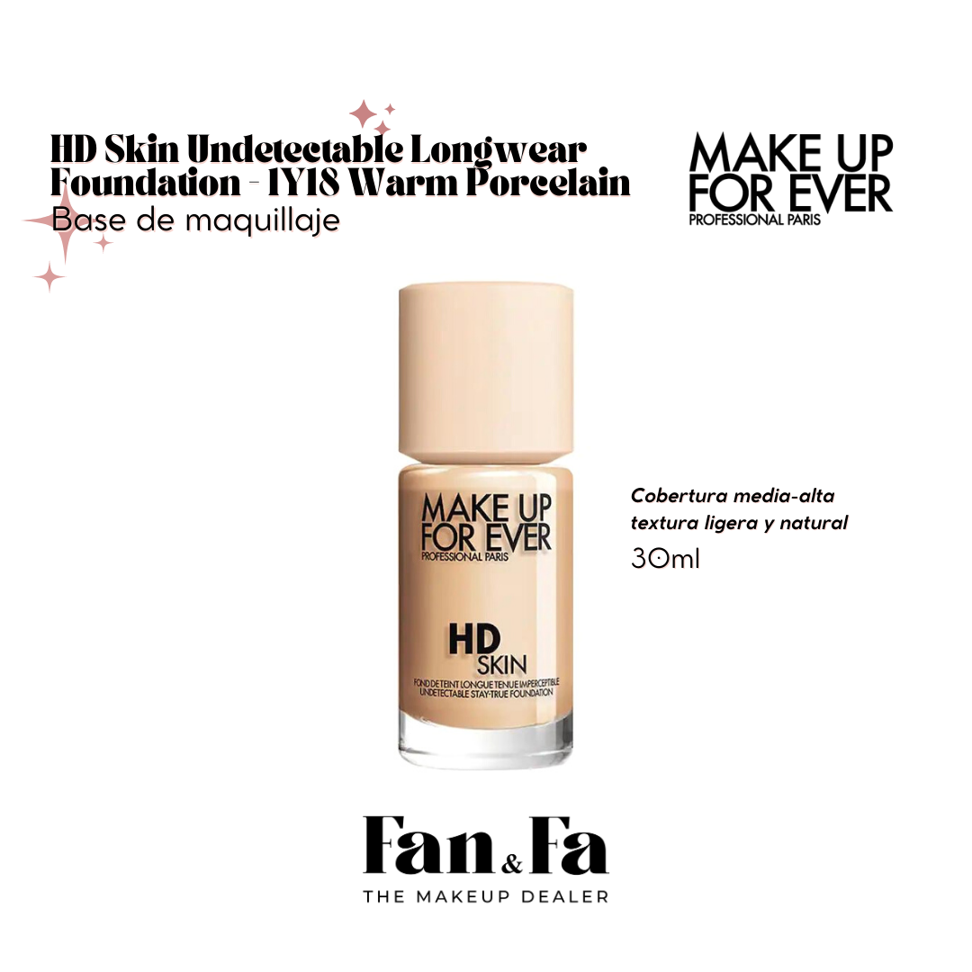 HD Skin Undetectable Longwear Foundation | Base de maquillaje