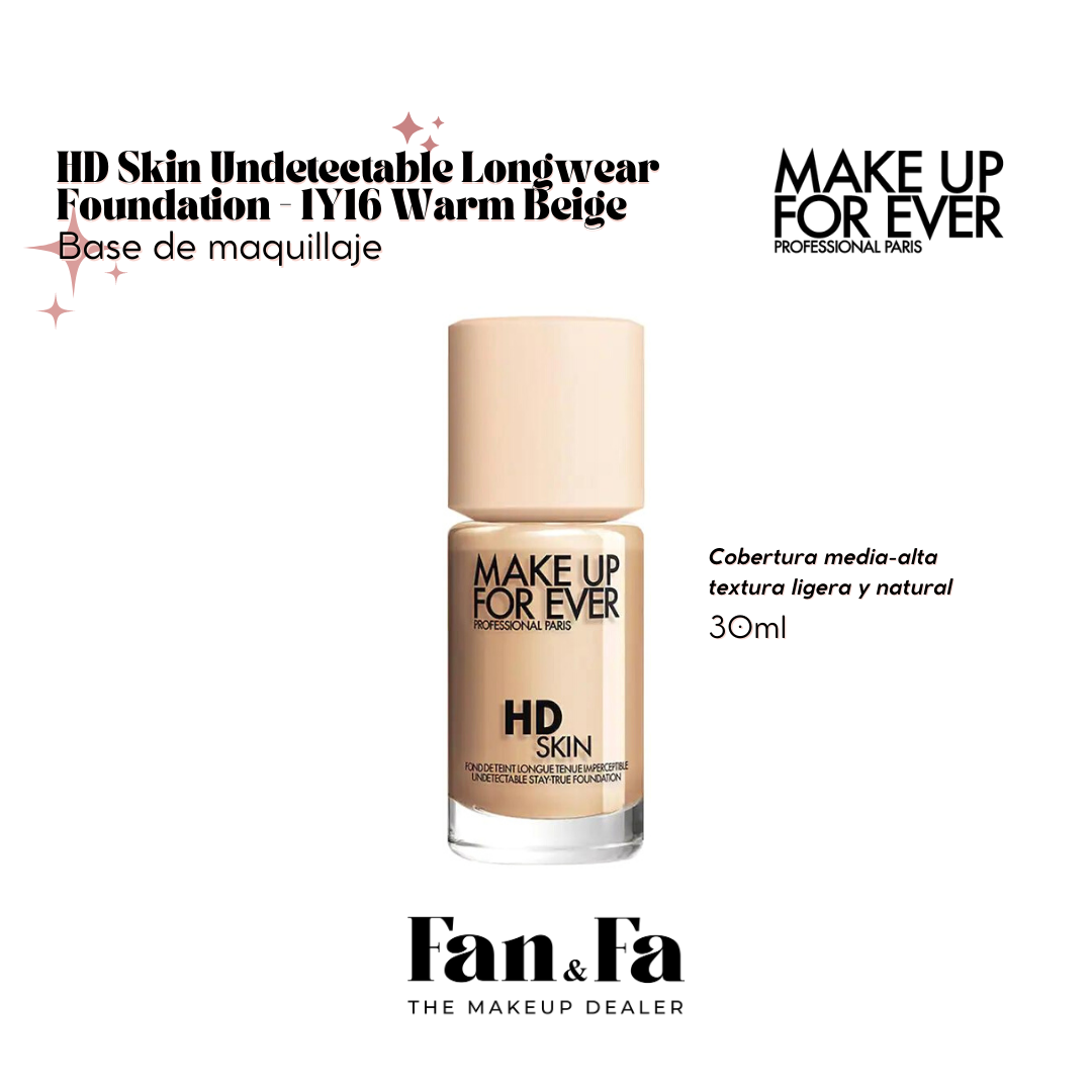 HD Skin Undetectable Longwear Foundation | Base de maquillaje