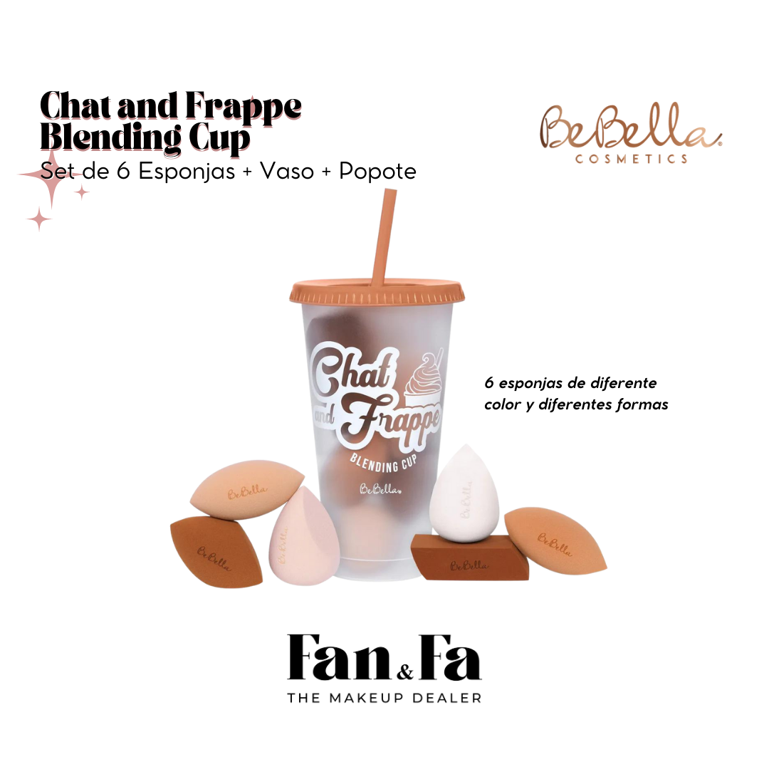 Chat And Frappe Blending Cup | Set de esponjas