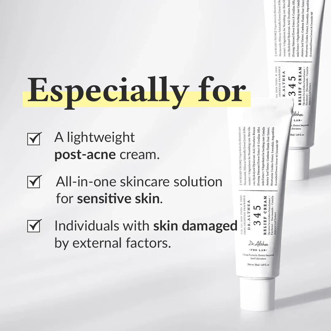345 Relief Cream | Crema regeneradora