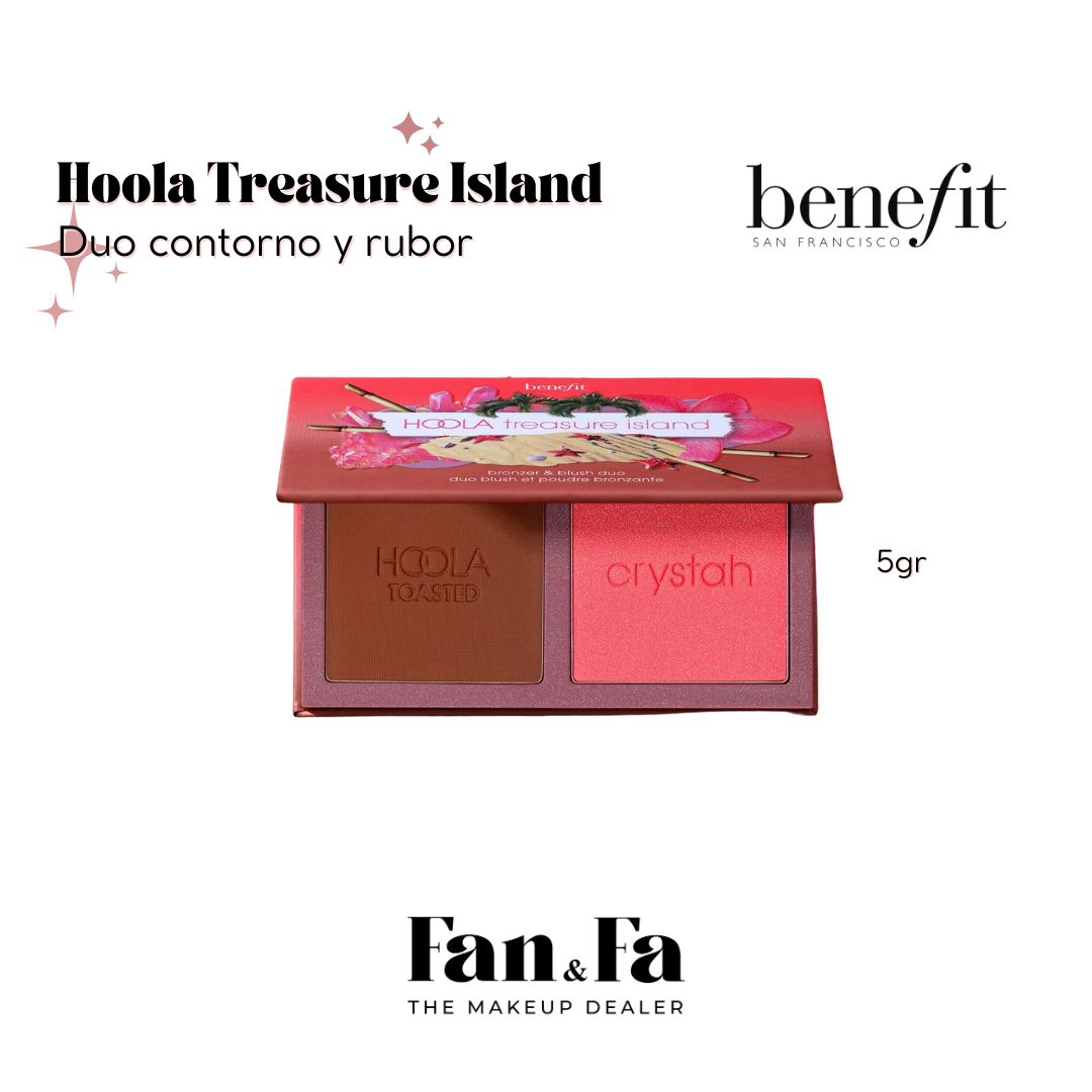 Hoola Treasure Island | Paleta de rostro