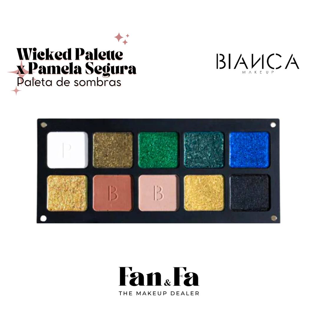 Wicked Palette x Pamela Segura Eyeshadow Palette | Paleta de sombras | Paleta de sombras