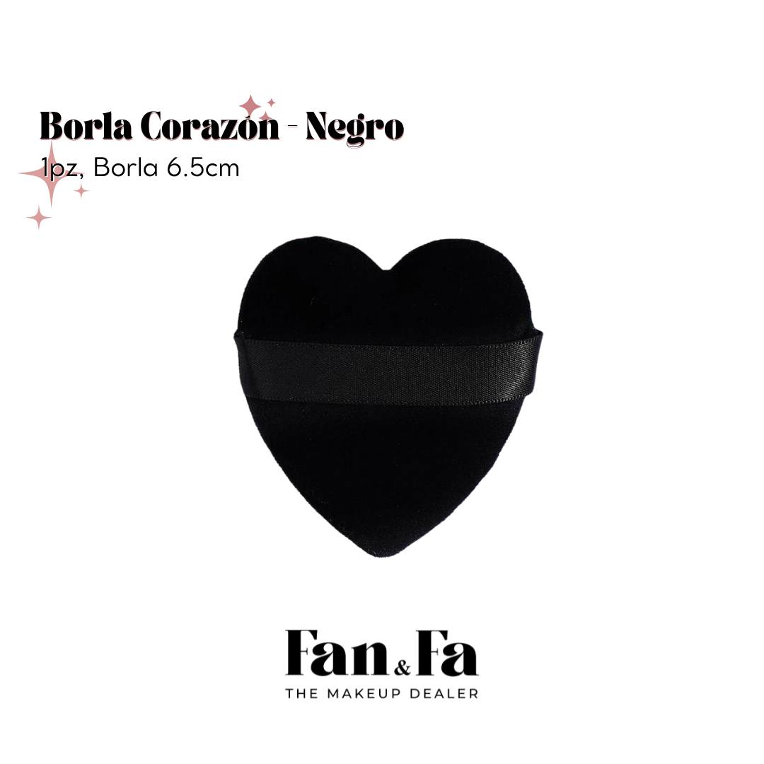 Borla Corazón - Negro