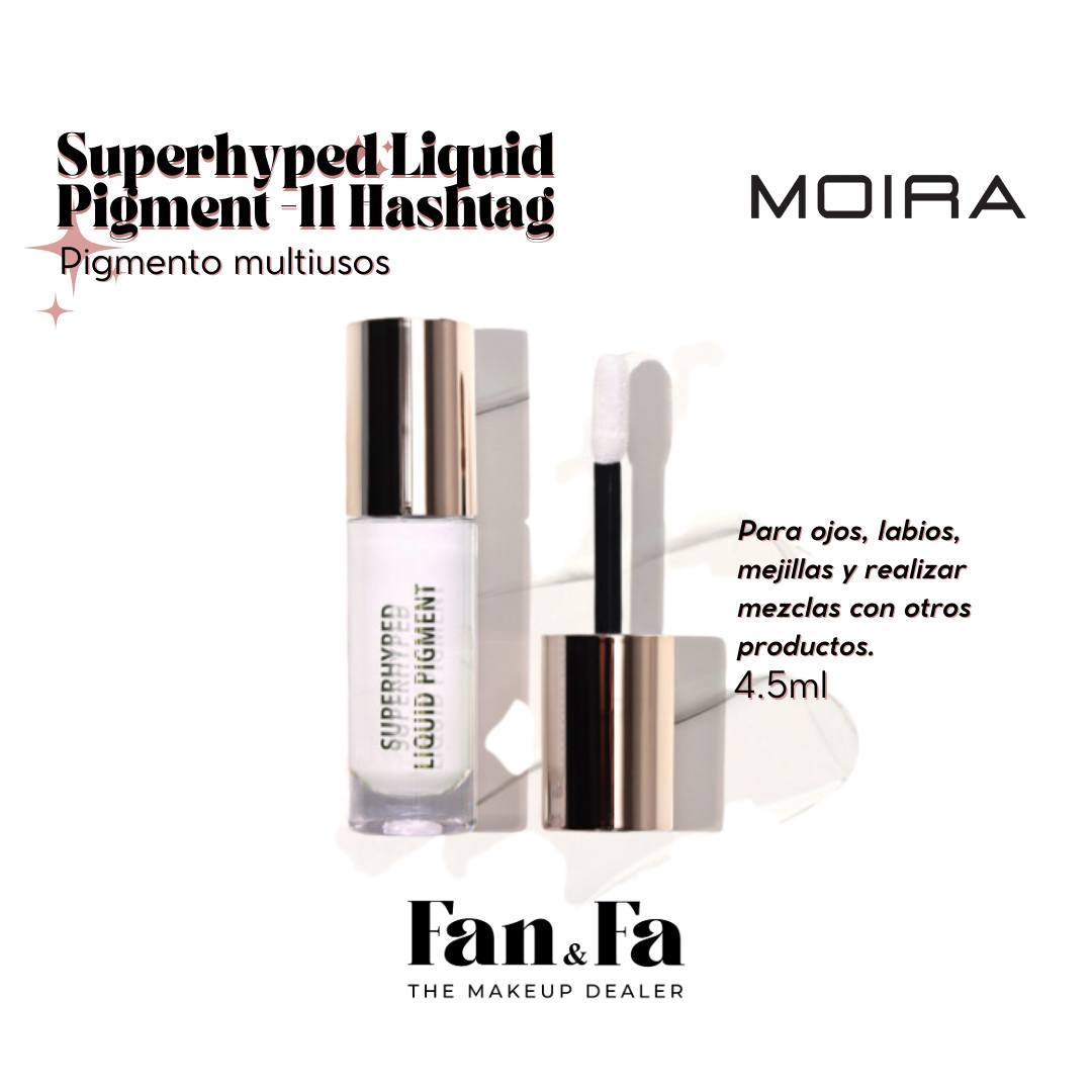 Superhyped Liquid Pigment | Pigmento Multiusos para ojos, labios, mejillas,rostro