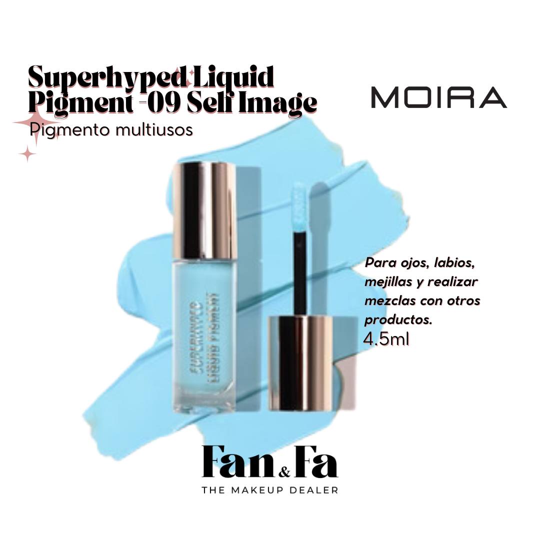 Superhyped Liquid Pigment | Pigmento Multiusos para ojos, labios, mejillas,rostro