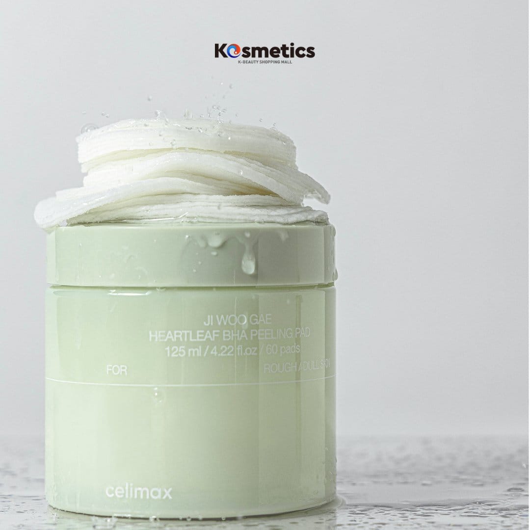 Ji Woo Gae Heartleaf BHA Peeling Pad | Pad Exfoliante