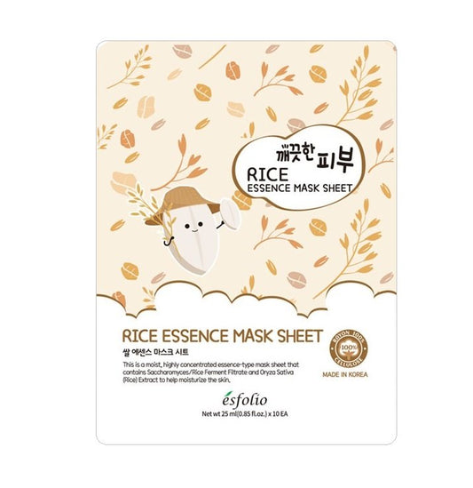 Rice Sheet Mask | Mascarilla Hidratante de Arroz