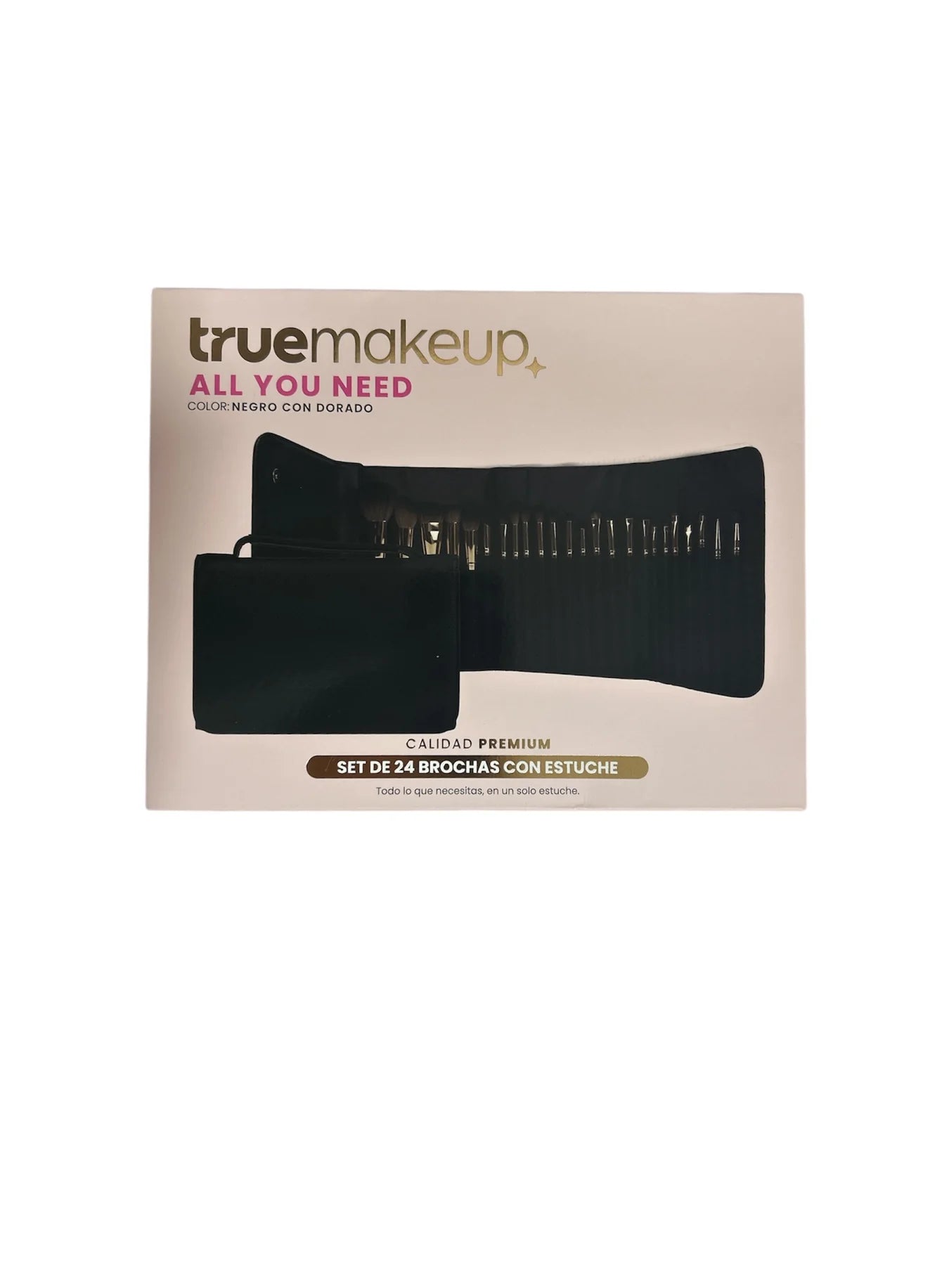 All You Need Brush Set | NEGRO CON DORADO | Set de brochas