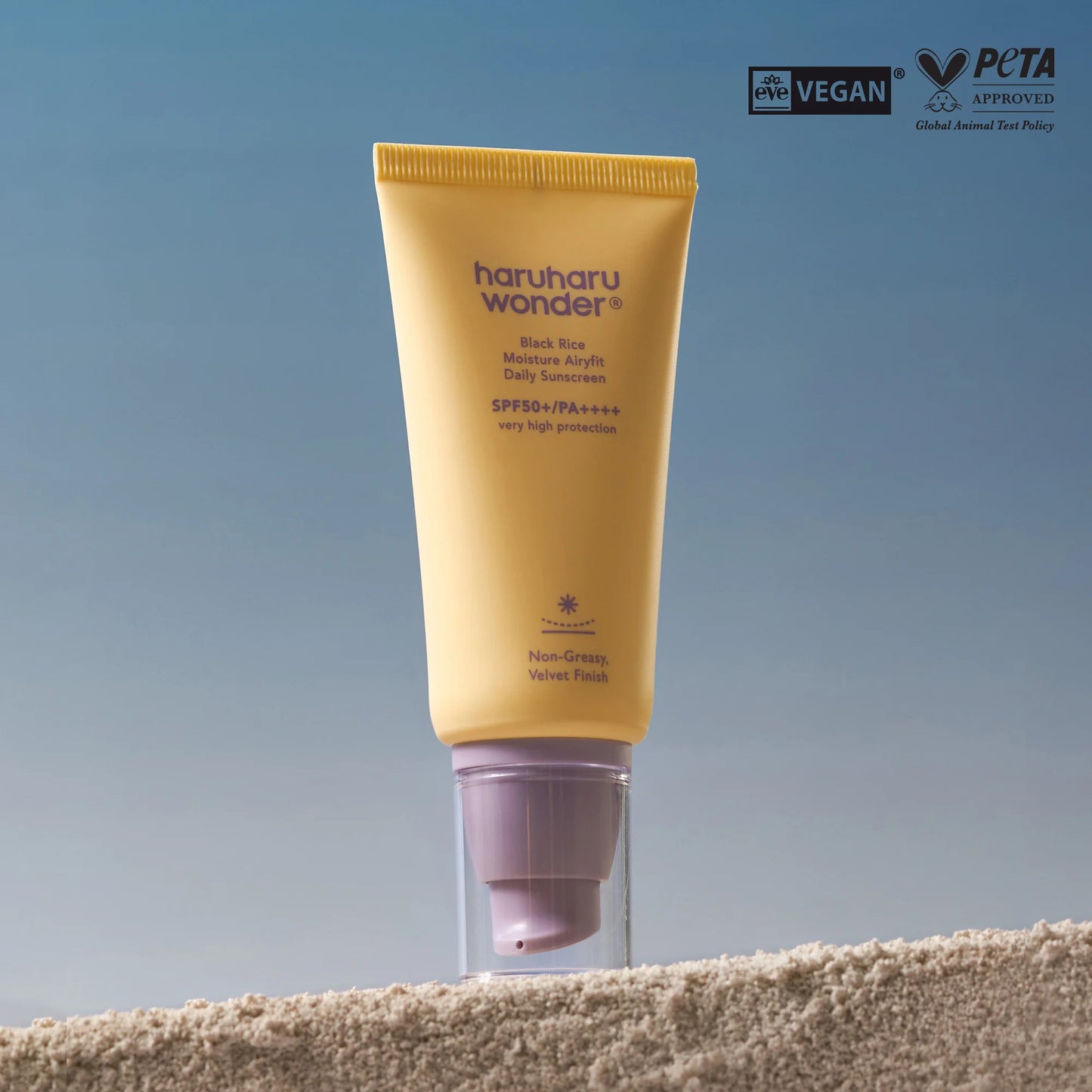 Black Rice Moisture AiryFit Daily Sunscreen SPF50+ PA++++ | Crema humectante con protector