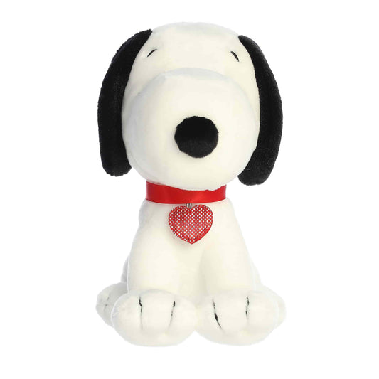 Peanuts Heart Tag l Peluche de Snoopy