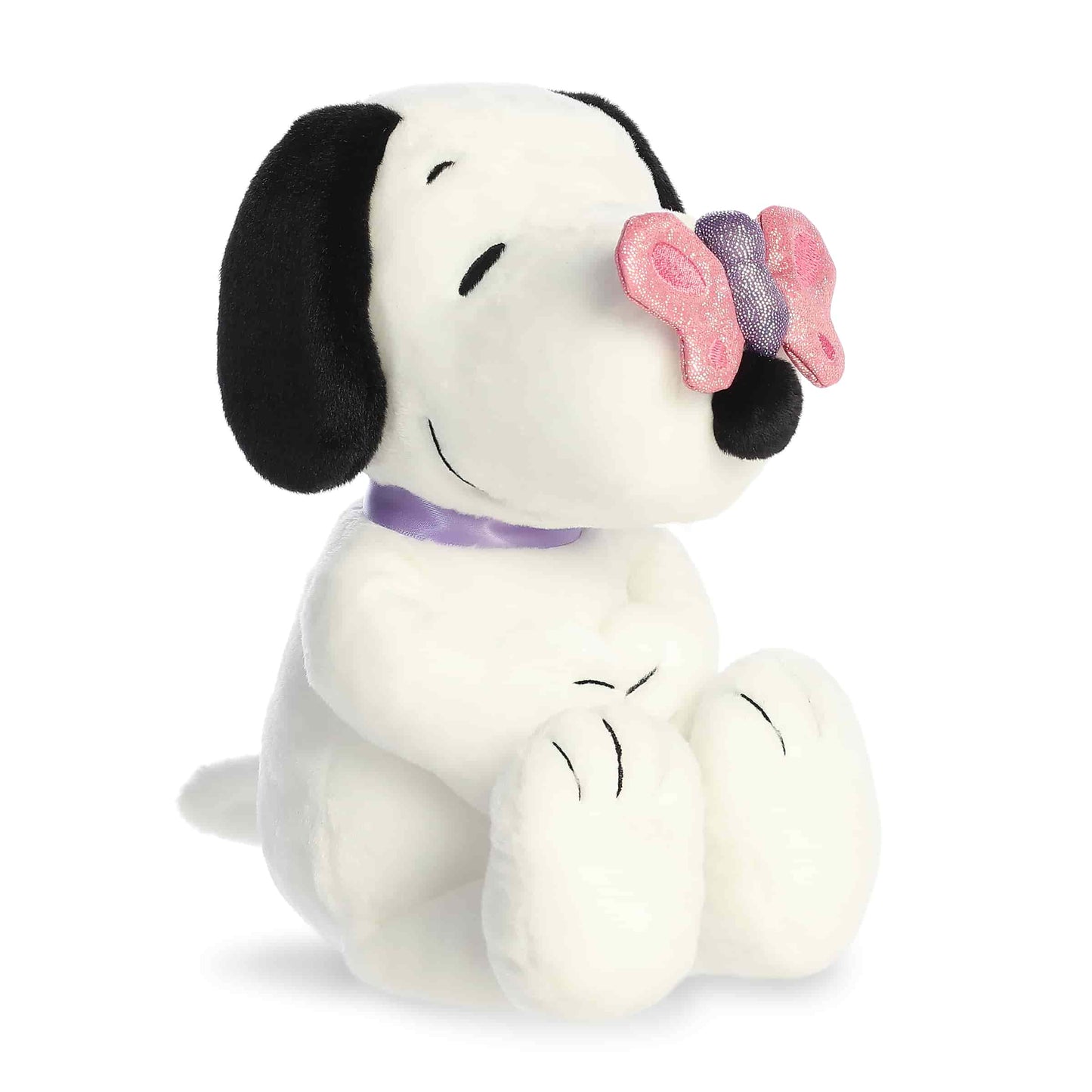 Peanuts Pink Butterf l Peluche de Snoopy