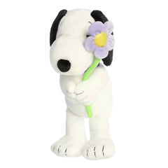 Peanuts Purple Flower | Peluche de  Snoopy