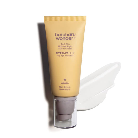 Black Rice Moisture AiryFit Daily Sunscreen SPF50+ PA++++ | Crema humectante con protector