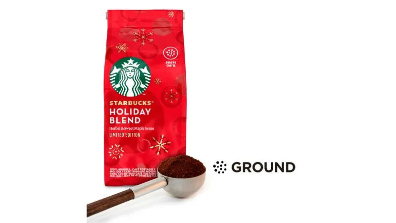 Holiday Blend Ground Coffee | Café molido para cafetera