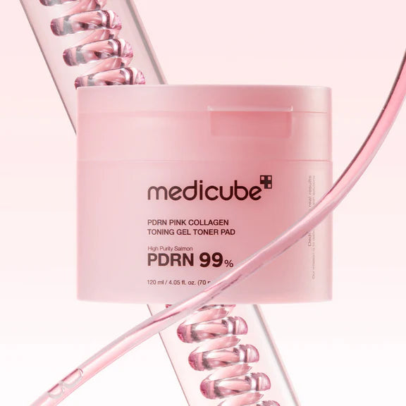 PDRN99 Pink Collagen Toning Gel Toner Pad | Almohadillas