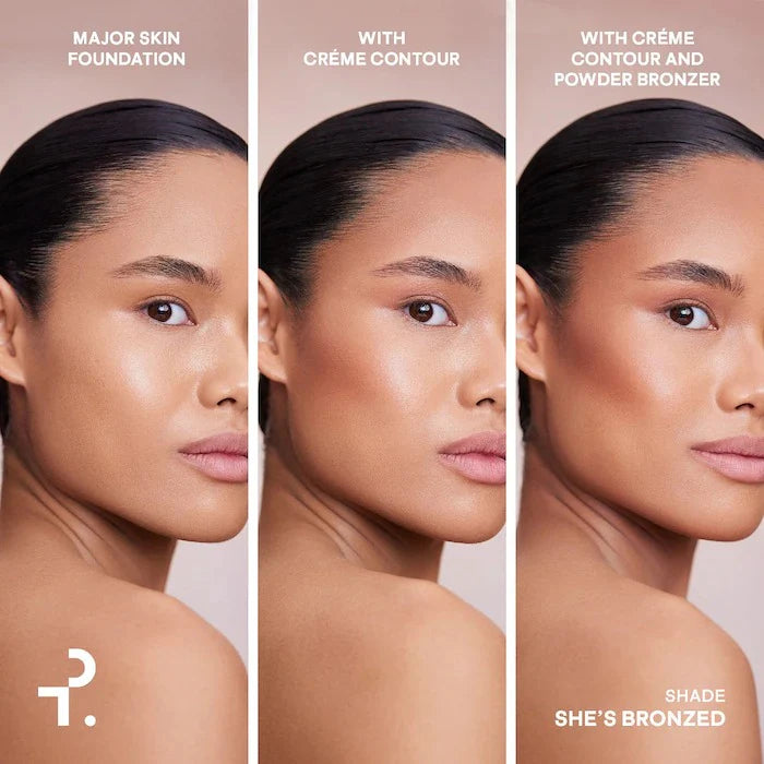 Major Sculpt Crème Contour & Powder Bronzer Duo | Bronzer en crema y polvo