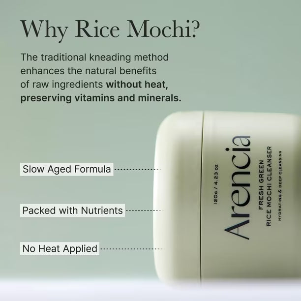 Fresh Green Rice Mochi Cleanser | Limpiador facial