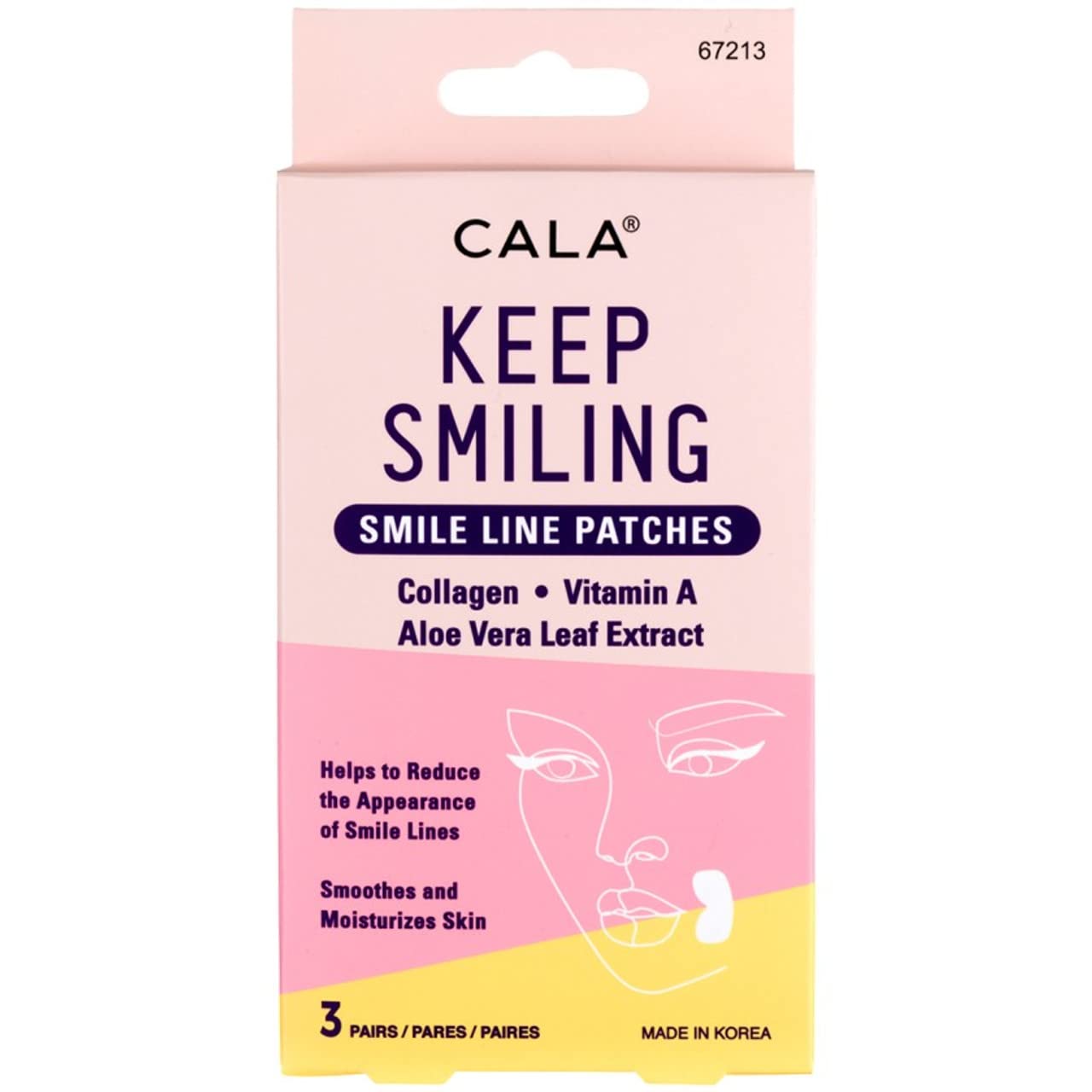 Keep Smiling Smile Line Patches | Parches para sonrisa 3pz