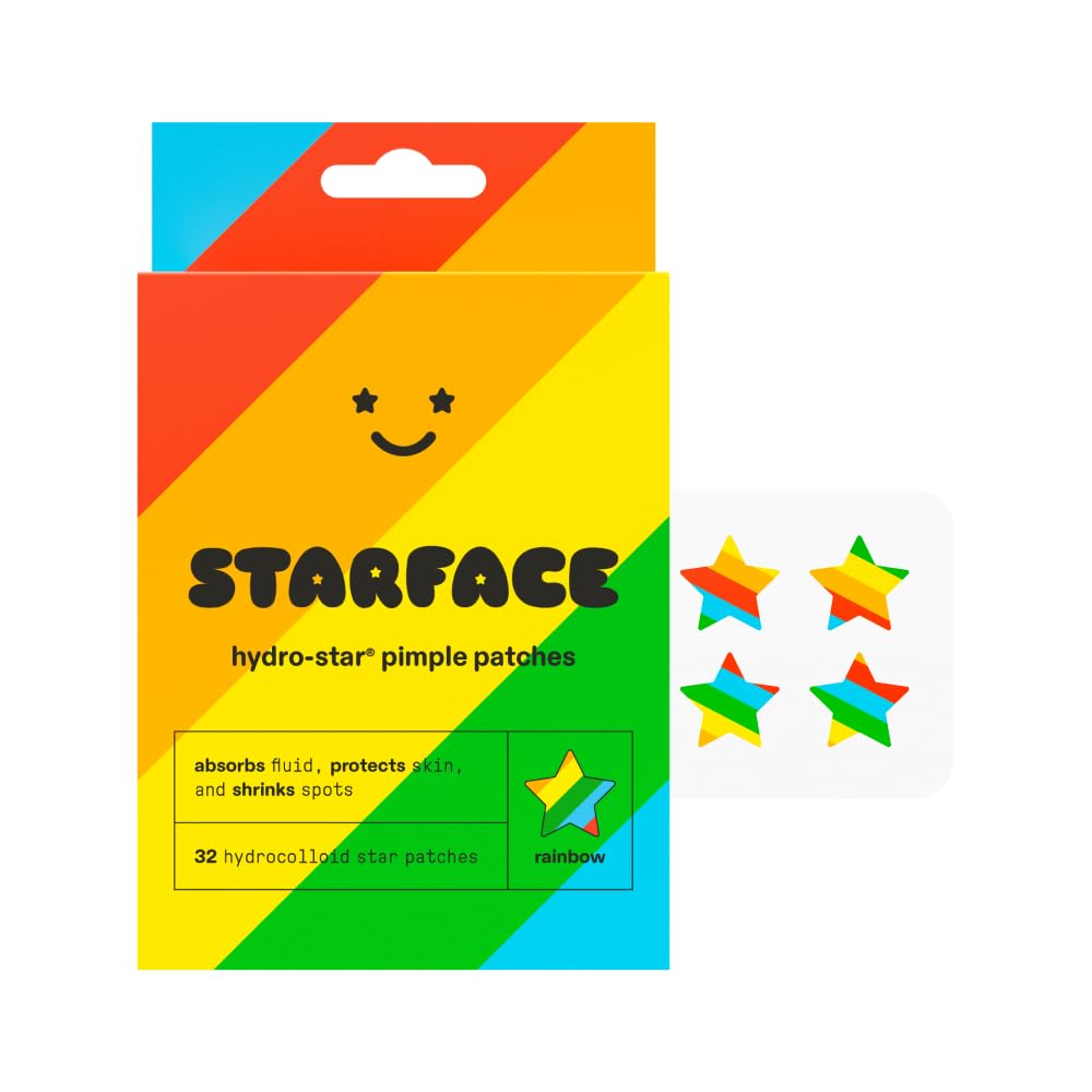 Starface Rainbow Hidrocolloid Patches | Parches Hidrocoloides para brotes