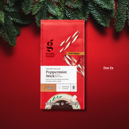 Peppermint Stick Light Roast Ground Coffee | Café Molido