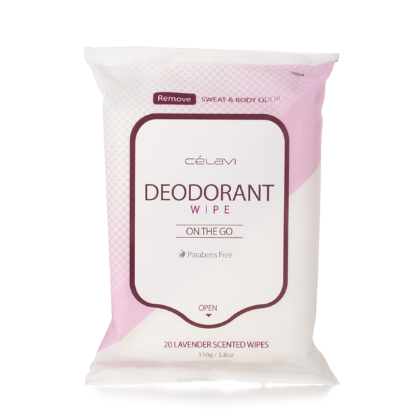 Deodorant On The Go | Toallitas desodorantes para cuerpo