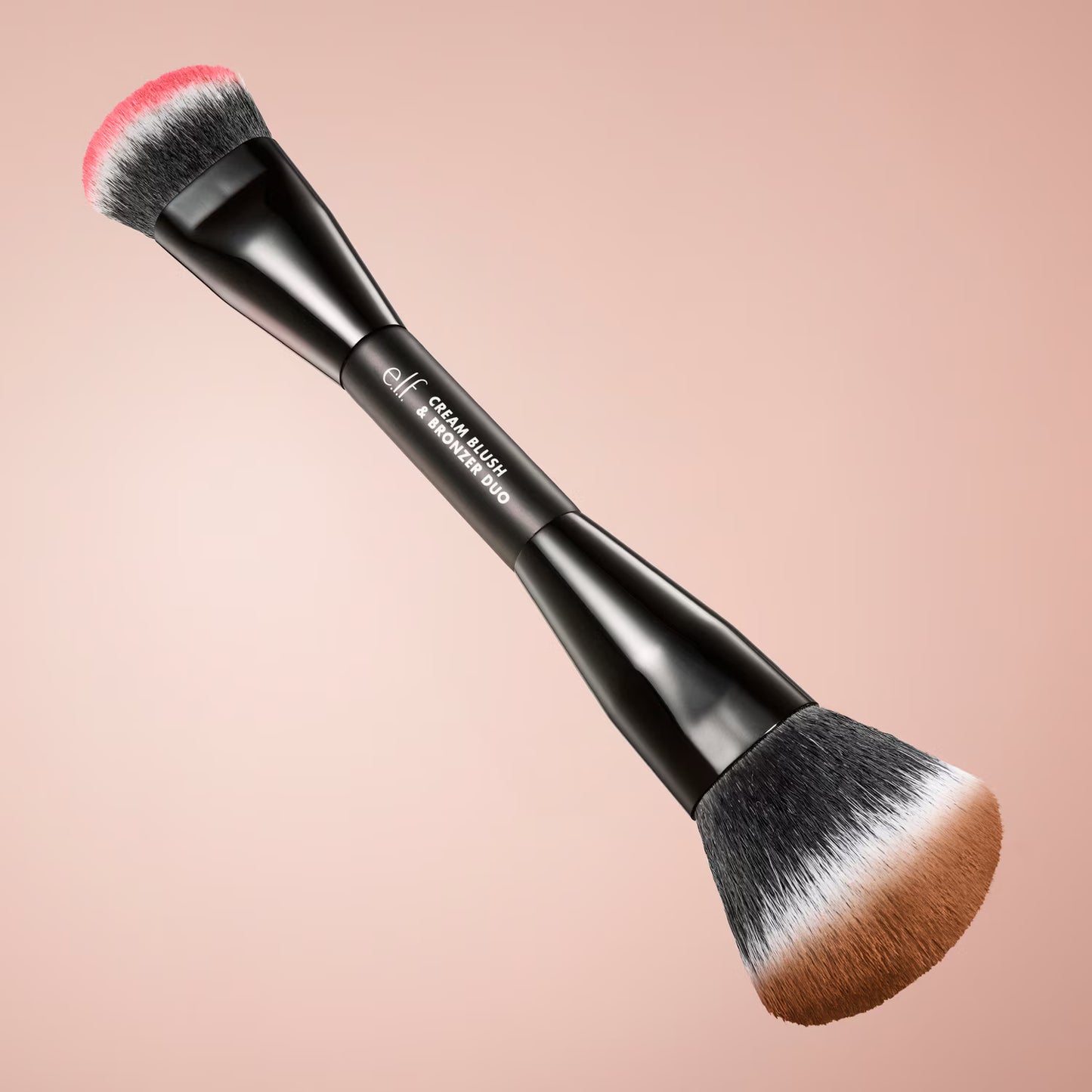 Cream blush & bronzer duo brush | Brocha para rubor y bronceador