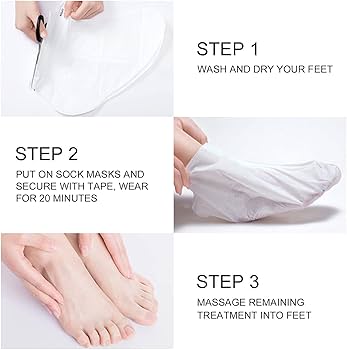 Moisturizing Foot Mask | Mascarilla para pies 3 pz