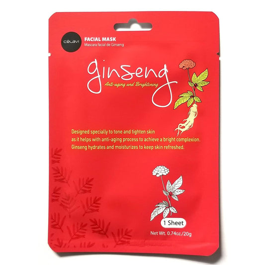 Ginseng Sheet Mask | Mascarilla Facial