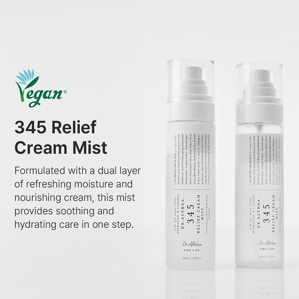345 Relief Cream Mist | Bruma hidratante para rostro