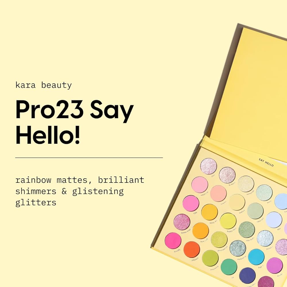PRO23 Say Hello Eyeshadow Palette | Paleta de sombras