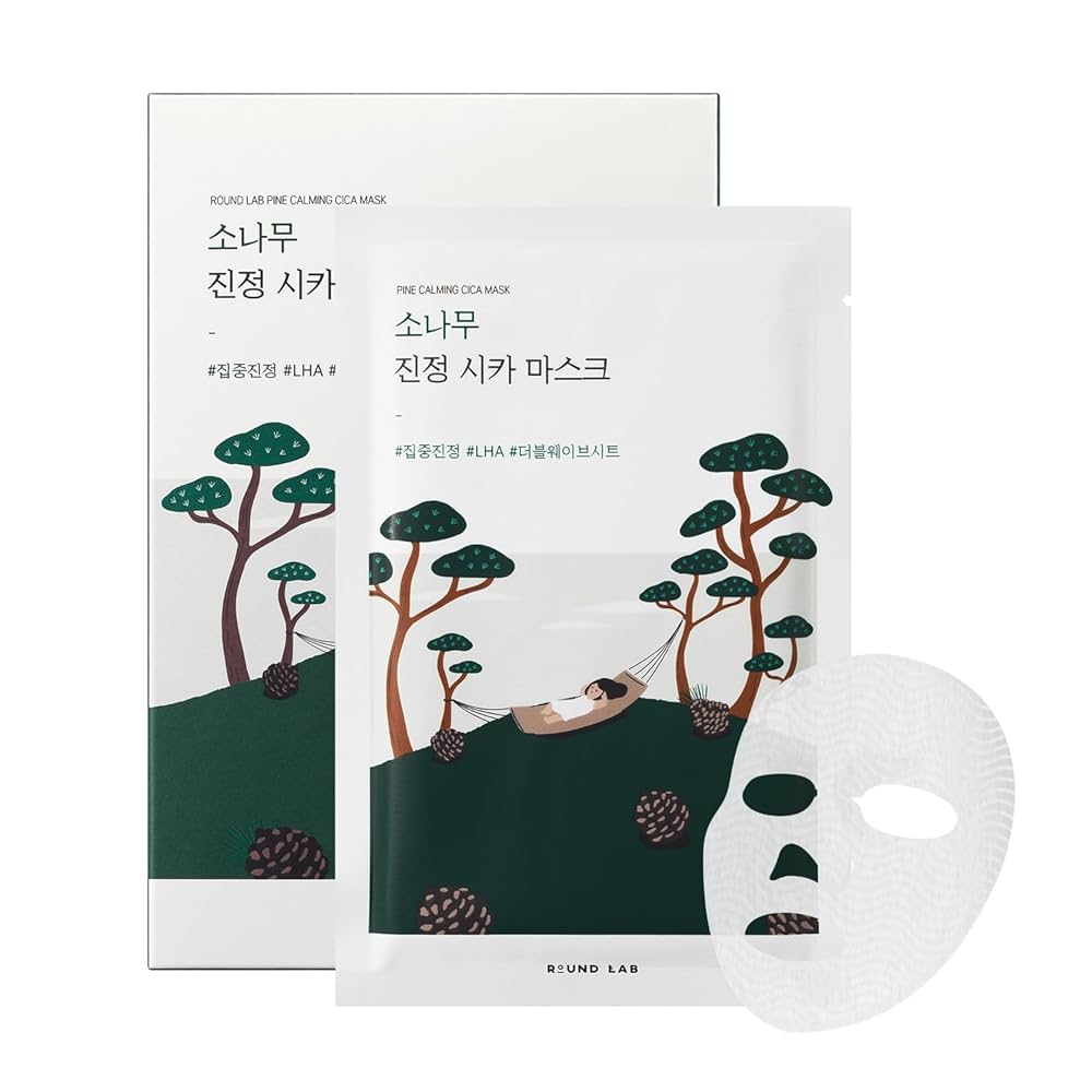 Pine Calming Cica Sheet Mask | Mascarilla para rostro