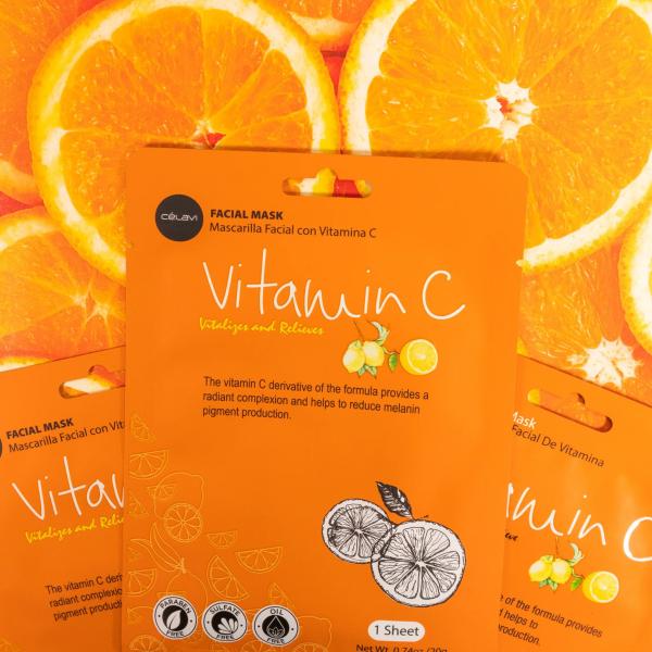 Vitamin C Sheet Mask | Mascarilla Facial