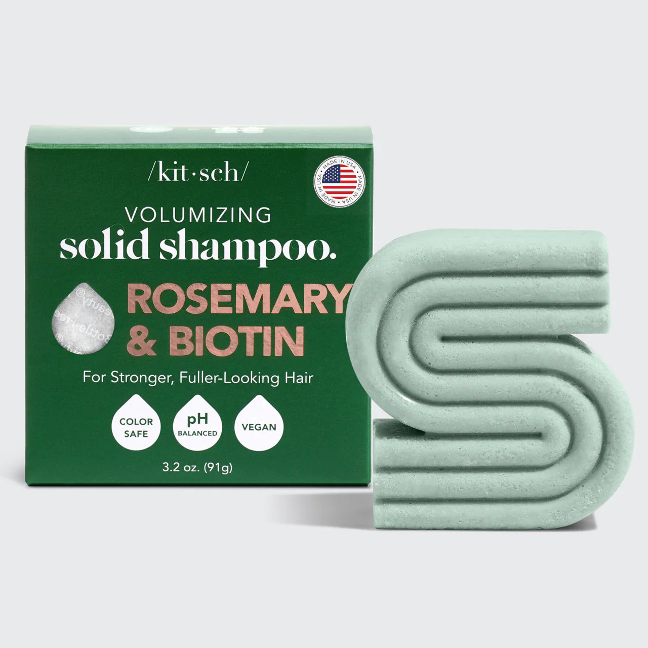 Rosemary & Biotin Volumizing Shampoo Bar | Shampoo en barra