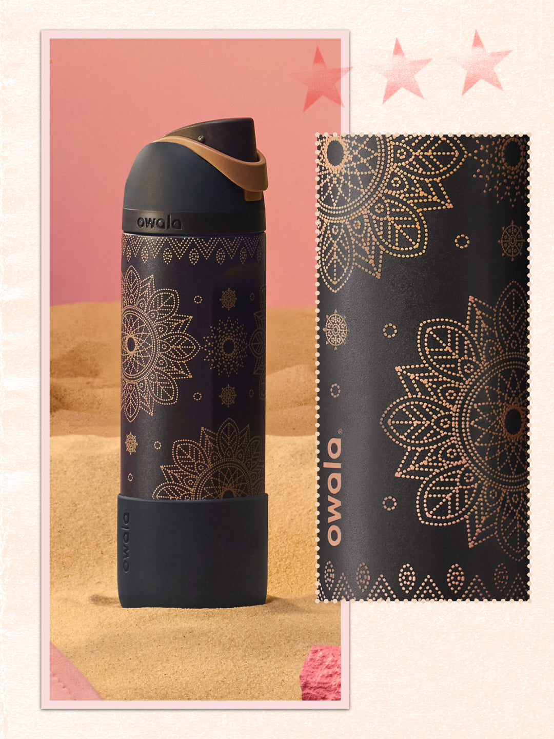 Midnight Rodeo | EDICION LIMITADA WILD WEST | Freesip Water Bottle | Termo 24 oz
