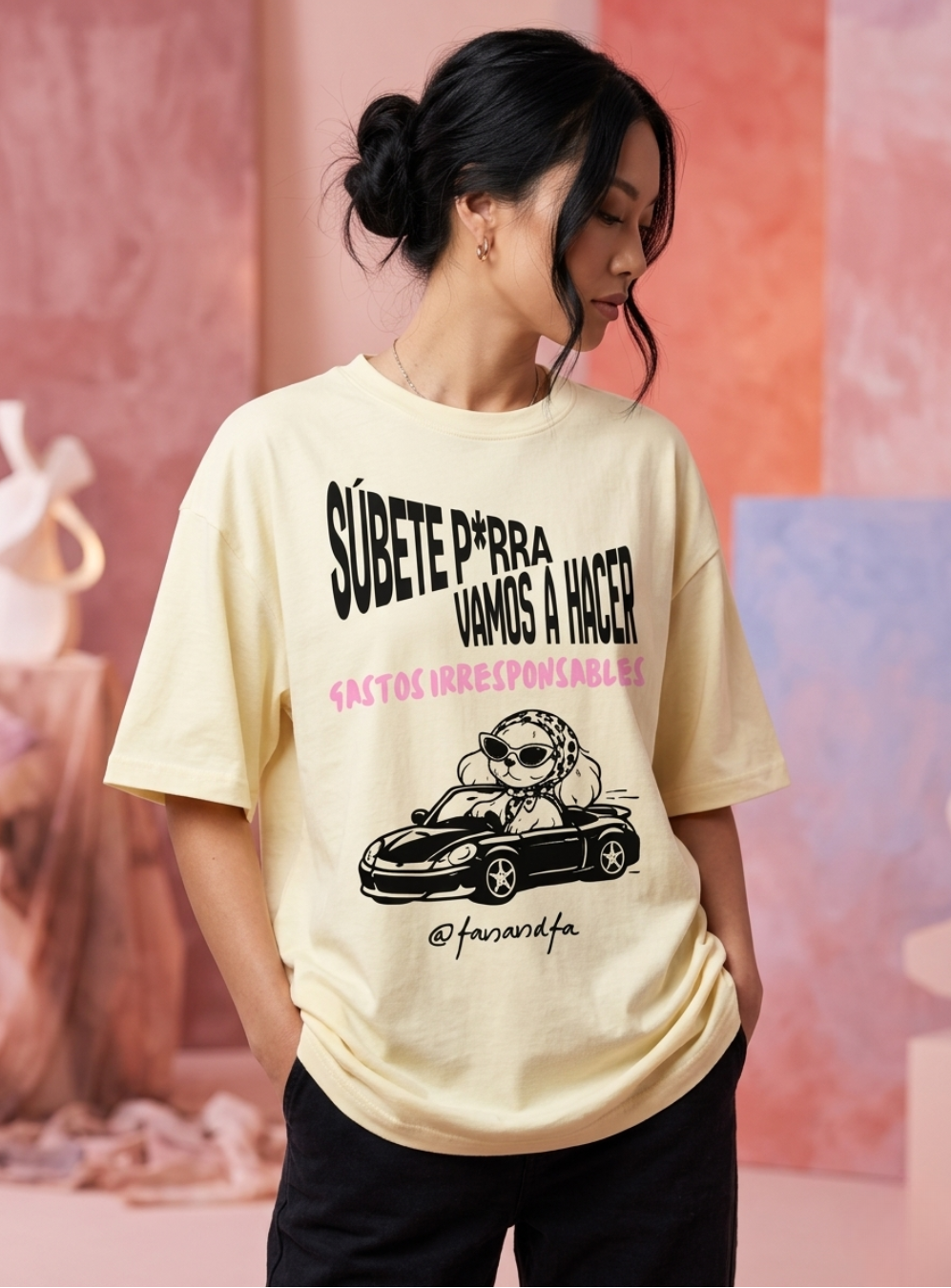 SÚBETE P*RRA | F&F T-SHIRT |  Playera Edición Limitada