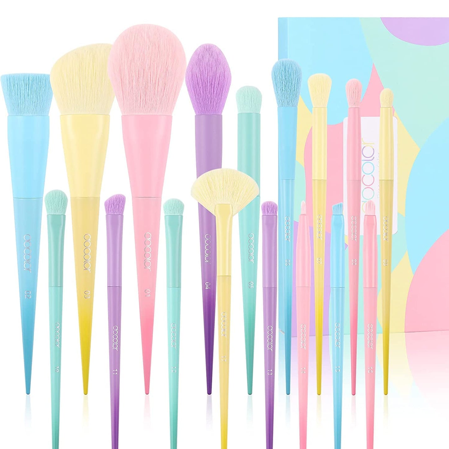 Dreaming Of Unicorns 17PC Brush Set | Set de brochas