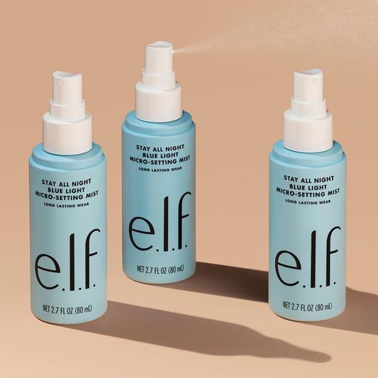 Elf Stay All Day BLUE LIGHT Micro Setting Mist | Fijador de Maquillaje