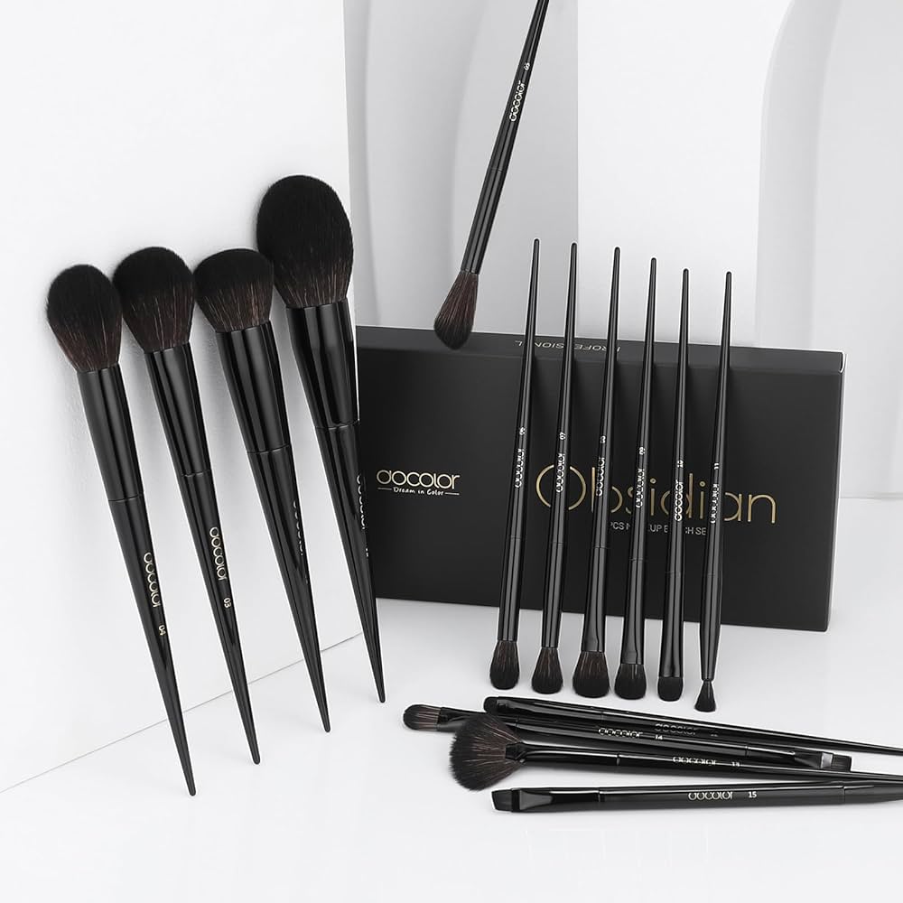 Obsidian 15 PC Brush Set | Set de brochas 15pz