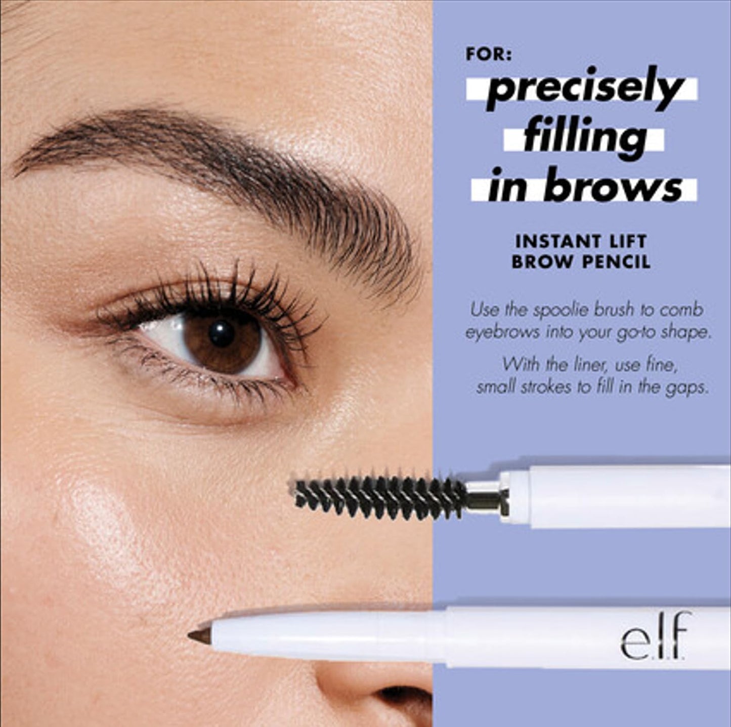 Instant Lift Waterproof Brow Pencil | Lapiz para cejas + spoolie