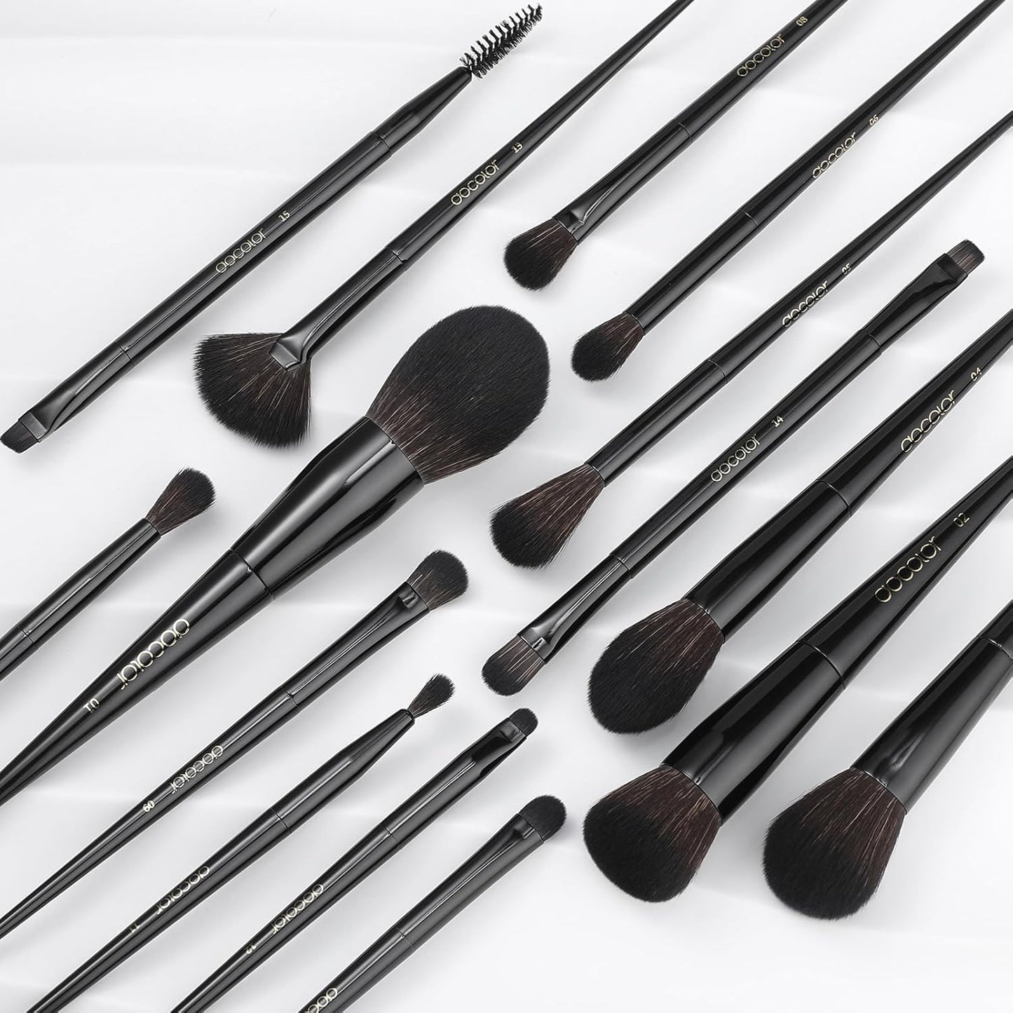 Obsidian 15 PC Brush Set | Set de brochas 15pz