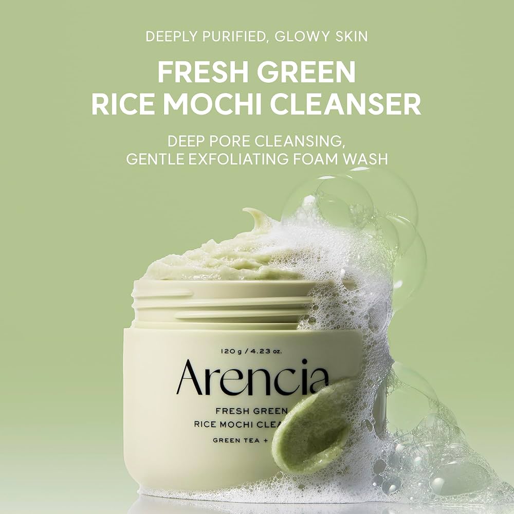 Fresh Green Rice Mochi Cleanser | Limpiador facial