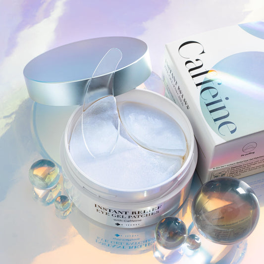 Eye Gel Patches With Caffeine | Parches de ojos con cafeina