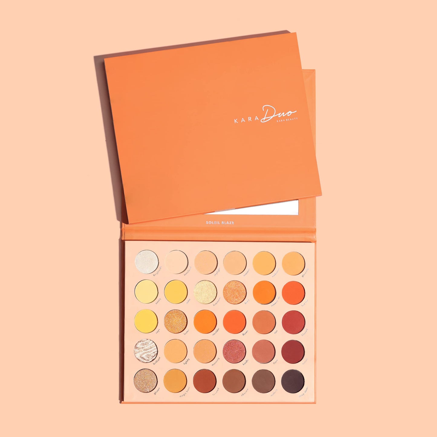 PRO24 Soleil Blaze Eyeshadow Palette | Paleta de sombras