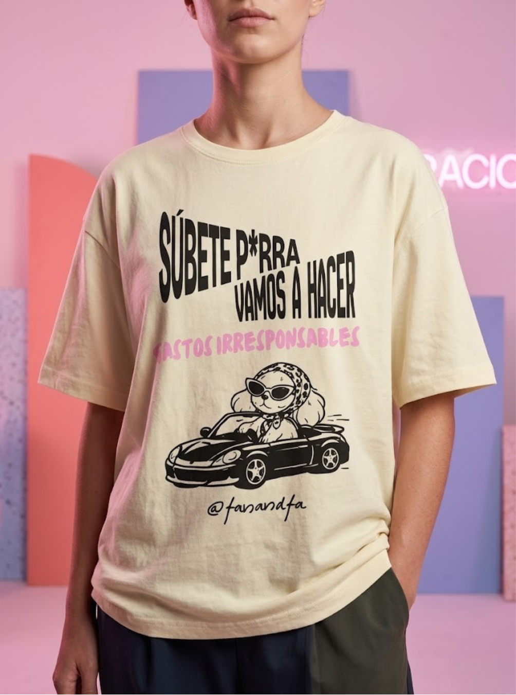 SÚBETE P*RRA | F&F T-SHIRT |  Playera Edición Limitada