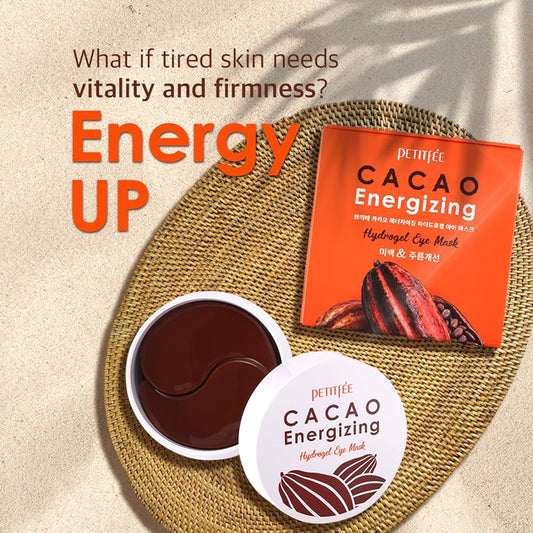 Cacao Energizing Hydrogel Eye Mask | Parches de hidrogel para ojeras