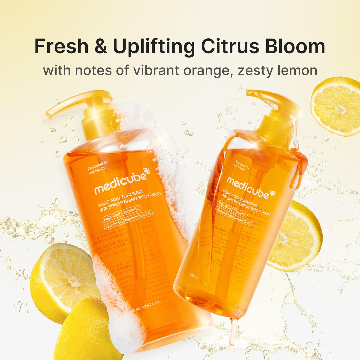 Kojic Acid Turmeric Vita Brightening Body Wash | Gel de ducha revitalizante y aclarante