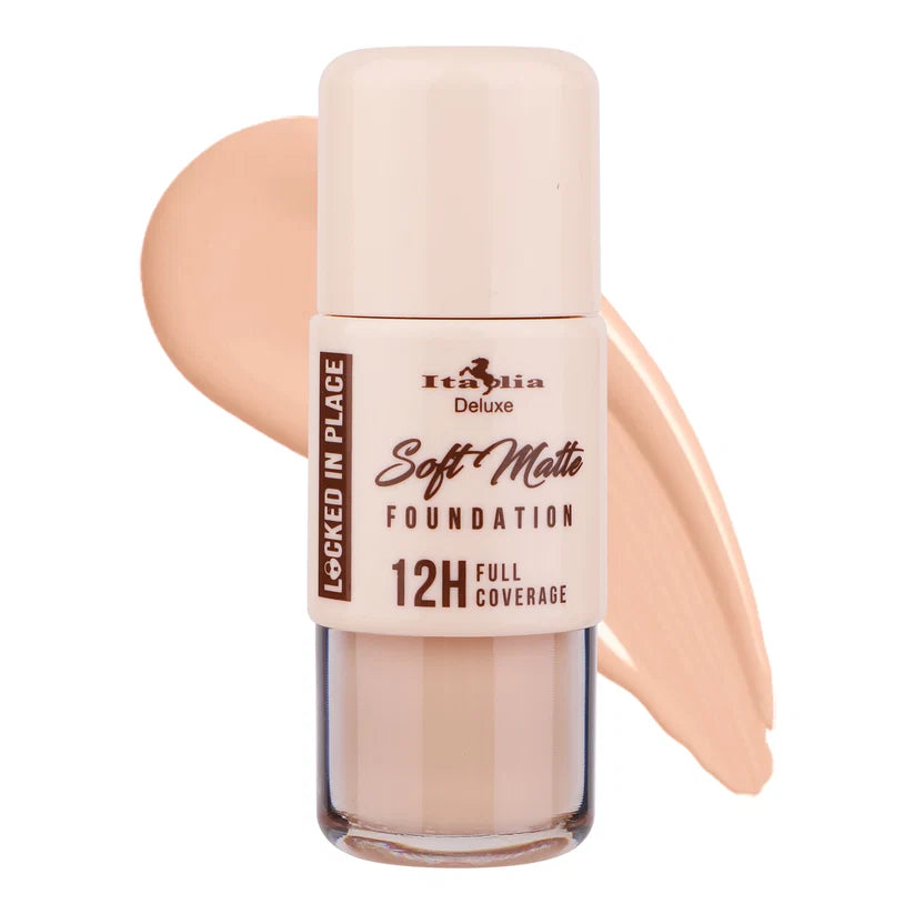Locked In Place Soft Matte Foundation | Base de Maquillaje Liquida