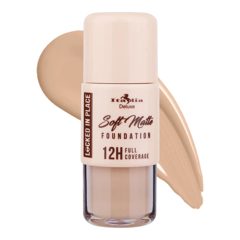 Locked In Place Soft Matte Foundation | Base de Maquillaje Liquida
